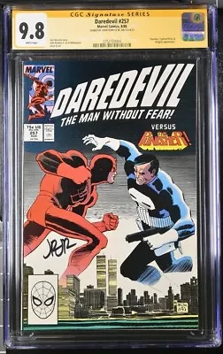 Buy Daredevil #257 Marvel Comics CGC SS 9.8 Signed John Romita Jr • 207.84£