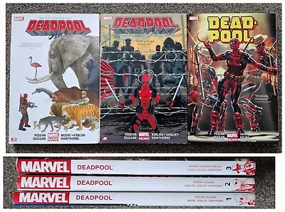 Buy Deadpool By Posehn & Duggan 1 2 3 OHC Set [Oversized HC] Now! MCU 9780785198253 • 28.99£