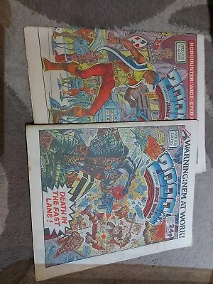 Buy 2000AD Featuring Judge Dredd Comics Lot X 2 1985 • 0.99£