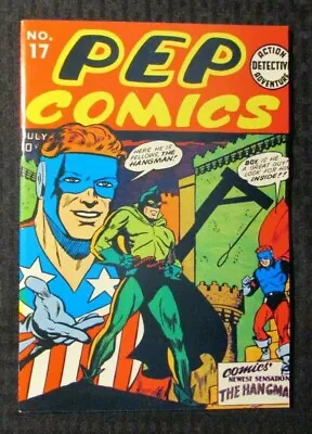 Buy 1974 FLASHBACK #16 VF 8.0 Reprint Pep Comics #17 Hangman / The Shield • 25.62£