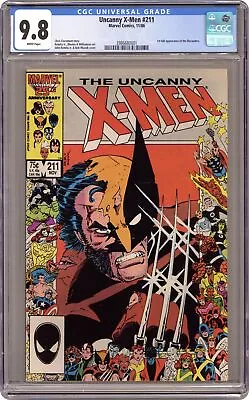 Buy Uncanny X-Men #211D CGC 9.8 1986 3986680001 • 166.03£