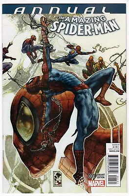 Buy Amazing Spiderman Annual 1 From 2015 Bianchi Variant Cover • 3.50£