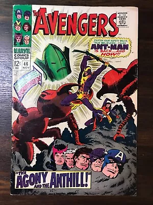 Buy The Avengers #46 Marvel Comics Silver Age 1967 - Stan Lee • 19.91£