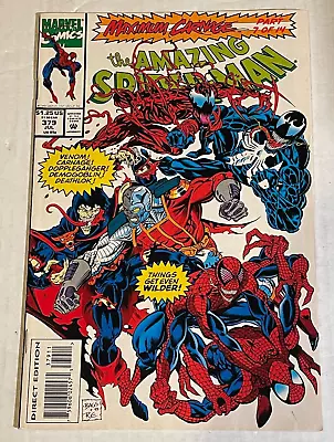 Buy 1993 Marvel The Amazing Spider-Man #379 • 3.19£