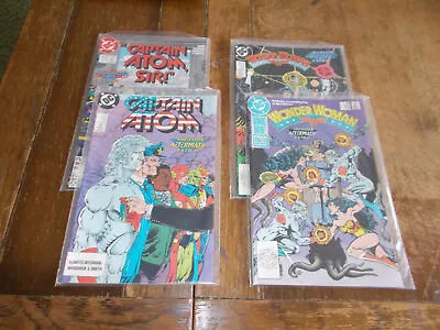 Buy Invasion! Cross-over Series - Wonder Woman 25, 26 Captain Atom 24, 25 - DC 1988 • 11.99£