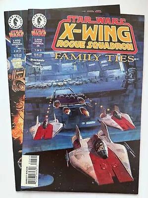 Buy Star Wars X-Wing Rogue Squadron - Family Ties #1-2 Set (Dark Horse Comics) • 19.99£