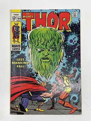 Buy Thor #164 Adam Warlock Cameo Appearance Marvel Comics Stan Lee Jack Kirby MCU • 36.18£