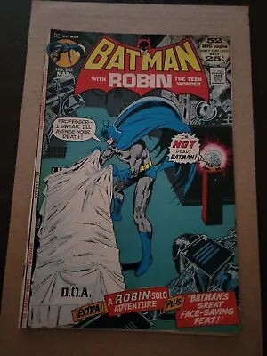 Buy Batman #240 VF- 1st App Of Dr Moon 3rd App Of Ra's Al Ghul Neal Adams DC 1972 • 35.74£