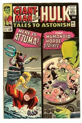Buy Tales To Astonish #64 6.5 // 1st Cover & 2nd Appearance Of The Leader 1965 • 243.78£