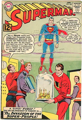 Buy Superman Issue #158 (Jan 1963, DC Comics) 1st Appearance Nightwing & Falmebird • 31.96£