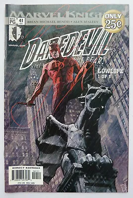Buy Daredevil #41 - Marvel Knights 1st Printing Marvel Comics March 2003 VF+ 8.5 • 4.75£