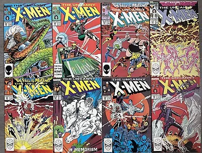 Buy Uncanny X-Men #223,224,225,226,227,228,229,230 (1988) Fall Of The Mutants • 29.99£
