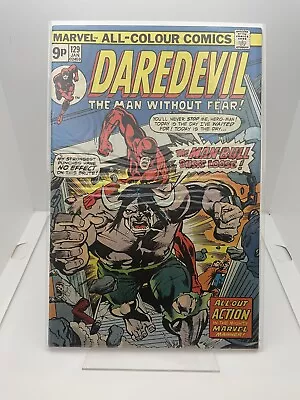 Buy DAREDEVIL #129 (1975) Marvel Comics Bronze Age VF+ • 6.95£