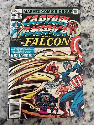 Buy Captain America #209 Vol. 1 (Marvel, 1977) Key 1st App Arnim Zola, Ungraded • 5.96£