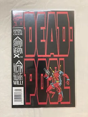 Buy Marvel Comics Deadpool: The Circle Chase #1 (August 1993) Grade NM 9.4+ • 27.87£