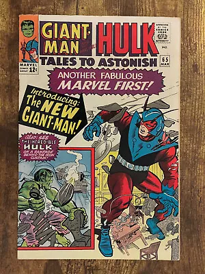 Buy Tales To Astonish #65 - GORGEOUS HIGHER GRADE - Hulk | Giant-Man - Marvel Comics • 27.22£