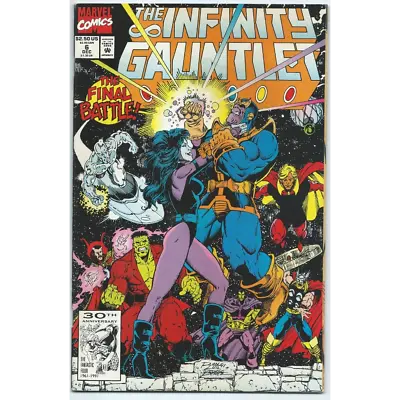 Buy Infinity Gauntlet #6 First Print 1991 • 9.49£
