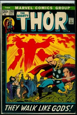 Buy Marvel Comics The Mighty THOR #203 G/VG 3.0 • 3.17£