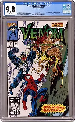 Buy Venom Lethal Protector #4D Direct Variant CGC 9.8 1993 3829664011 • 106.73£