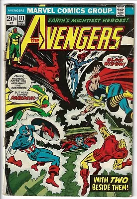 Buy Avengers #111 (1973) John Romita Sr. Cover • 11.98£