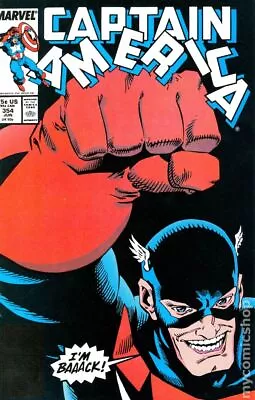 Buy Captain America #354 VG 1989 Stock Image 1st App. U.S.Agent • 13.84£
