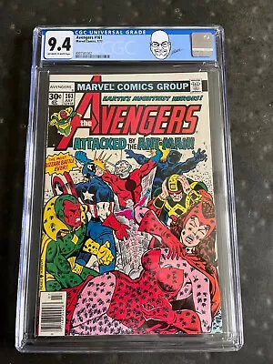 Buy Avengers #161 CGC 9.4 NM  CLASSIC GEORGE PEREZ COVER • 79.95£