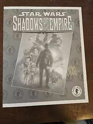 Buy Star Wars Shadows Of The Empire Promo Sheet Dark Horse SDCC 95  • 23.67£