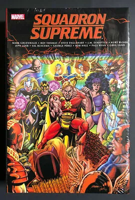 Buy SQUADRON SUPREME CLASSIC OMNIBUS HC Hardcover Factory Sealed Marvel $125 Cover • 39.18£