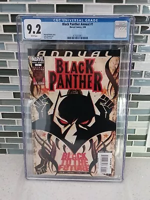Buy Black Panther Annual #1 (2008 Marvel) 1st Cameo Shuri As Black Panther Cgc 9.2 • 31.78£