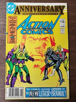 Buy Action Comics #544 (DC 1983) 1st App Lex Luthor Warsuit 1st PRINT! SOLD OUT! • 23.99£