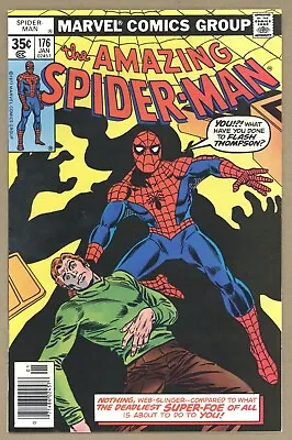 Buy Amazing Spider-Man 176 (FVF) Green Goblin! Len Wein 1978 Marvel Comics W073 • 18.39£