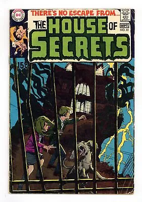 Buy House Of Secrets #81 GD/VG 3.0 1969 1st App. Abel • 45.86£