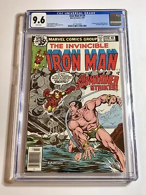 Buy 1979 Iron Man #120 1st Appearance Justin Hammer LOW POPULATION GRADED CGC 9.6 WP • 196.15£