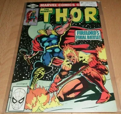 Buy Thor (1962-1996 1st Series ) #306...Published April 1981 By Marvel • 14.95£