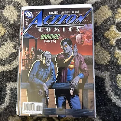 Buy Action Comics Superman #869 Written GEOFF JOHNS Art By GARY FRANK Braniac Part 4 • 3.19£