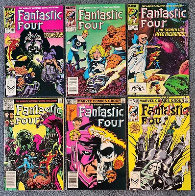 Buy FANTASTIC FOUR Lot Of 6 #256-261 Marvel Comics 1983 John Bryne Set - VG- To NM- • 33.70£