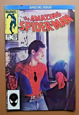 Buy Marvel Comics 1985 The Amazing Spider-Man #262 ~ Special Issue ~ FN- FN C • 3.55£