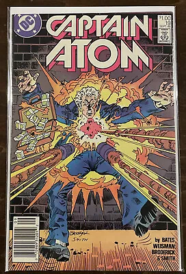Buy Captain Atom #19 VF+ 8.5 NEWSSTAND EDITION DC COMICS 1988 • 2.37£