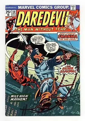 Buy Daredevil #111 FN+ 6.5 1974 1st App. Silver Samurai • 219.87£