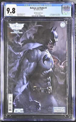 Buy Batman And Robin #2 - CGC 9.8 - Dell'Otto - 1st Full Appearance Of Shush • 37.94£