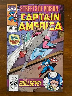 Buy CAPTAIN AMERICA #373 (Marvel, 1968) VF Black Widow, Bullseye • 5.60£