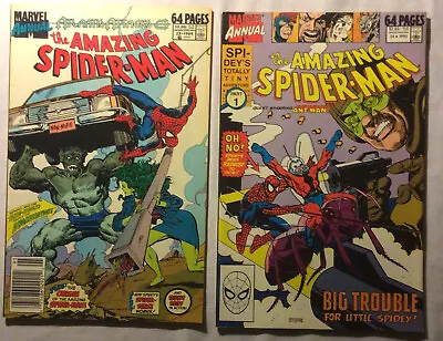 Buy Amazing Spider-Man. Annual #23. 1989. Annual #24. 1990.  Marvel Comics. • 12£