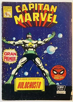 Buy Captain Marvel #1 1968 Capitan Marvel #1 La Prensa Variant Orig 1st Ed VG+ 4.5 • 720.54£