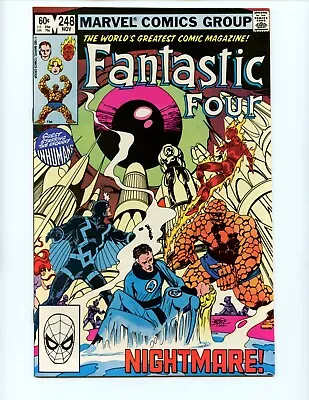 Buy Fantastic Four #248 1982 NM Direct John Byrne Marvel Comic Book High Grade • 2.39£