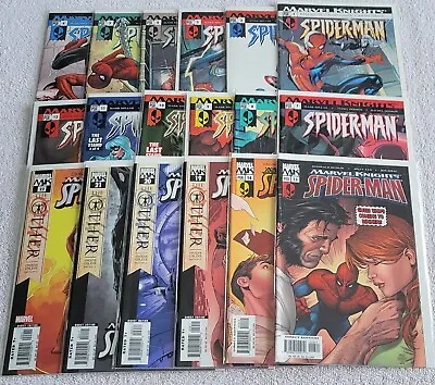Buy Marvel Comic Books....Marvel Knights: Spider-Man #1-14 & 19-22, 2004-06, VG Cond • 47.97£