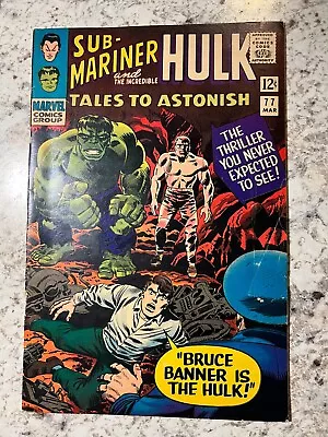 Buy Tales To Astonish #77 (Marvel Comics 1966) Stan Lee Script Kirby & Romita Cover • 15.77£