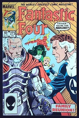 Buy FANTASTIC FOUR (1961) #273 *First Full Nathaniel Richards* - Back Issue • 11.99£