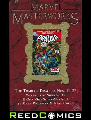 Buy Marvel Masterworks The Tomb Of Dracula Volume 2 Dm Variant 332 Edition Hardcover • 52.99£