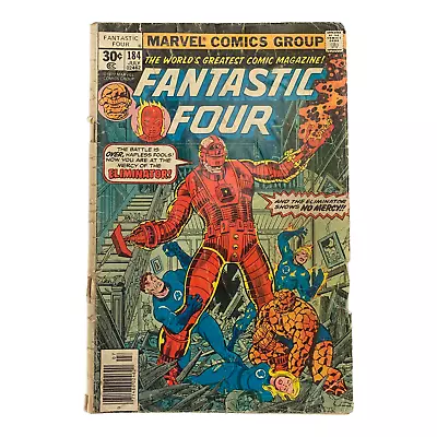 Buy Fantastic Four #184 (1977) Comic Book Marvel Comics • 10.20£