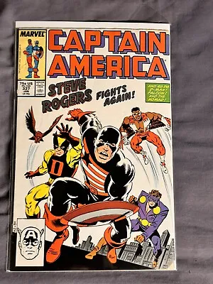 Buy Captain America #337 Steve Rogers 1st US Agent Falcon Marvel 1988 Reader Copy VG • 2.81£